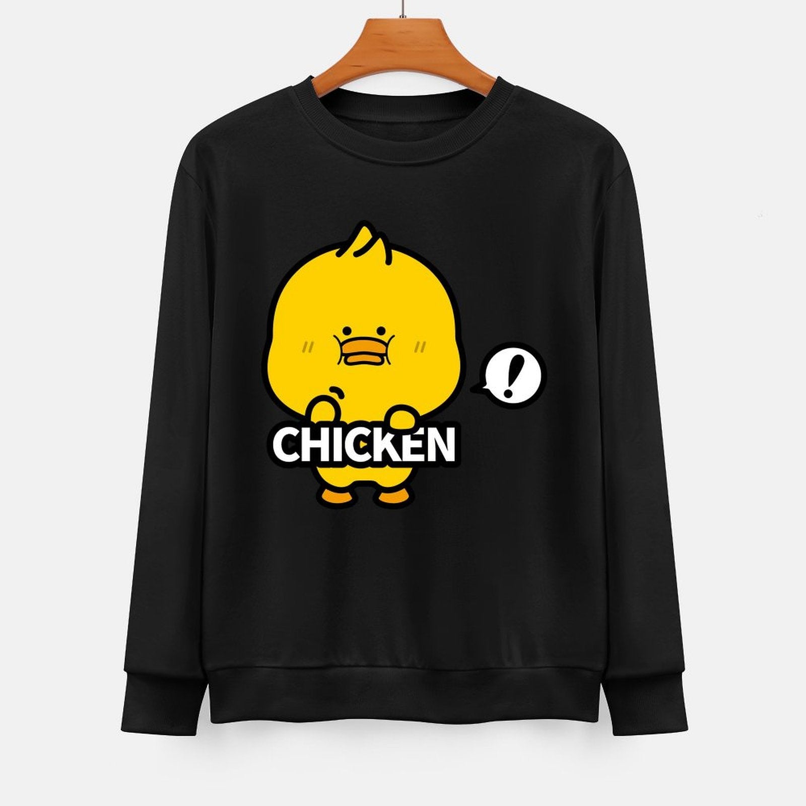 Front Patterned Long Sleeve Top Chill